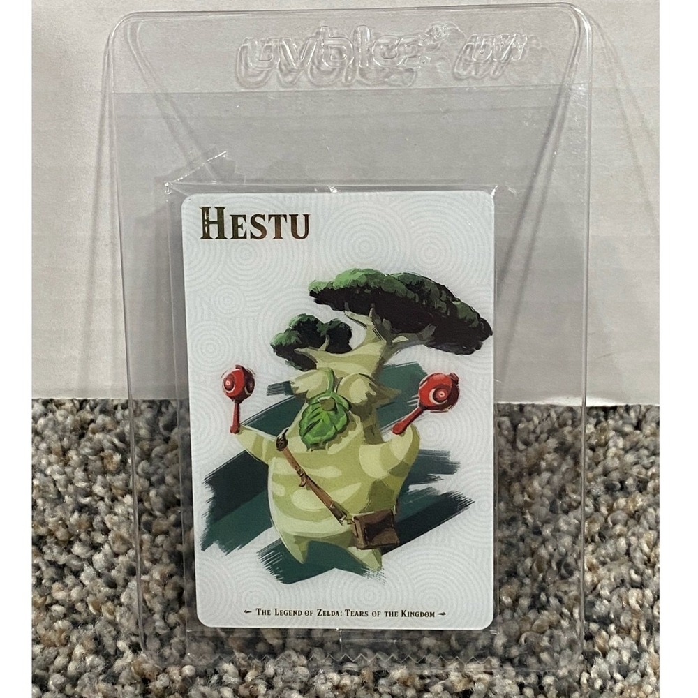 Nintendo Zelda Hestu Trading Card Wafer Bandai Tears of the Kingdom